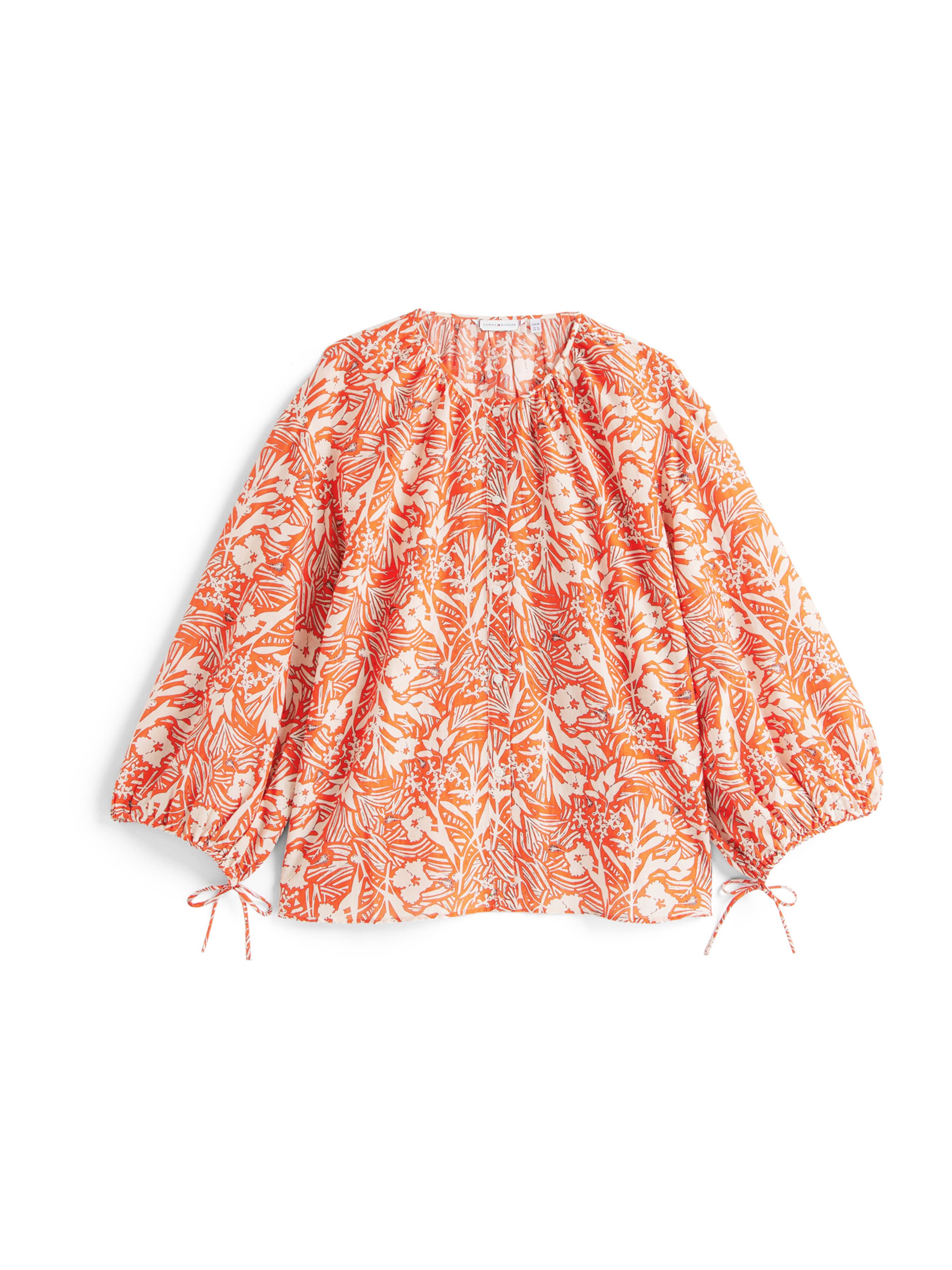 Tommy Hilfiger Curve Μπλούζα σε πορτοκαλί: μπροστά