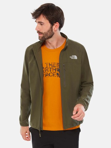 THE NORTH FACE Regular fit Functionele jas 'Nimble' in Groen: voorkant