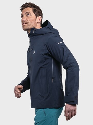 Schöffel Outdoorjas 'Cascata MNS' in Blauw