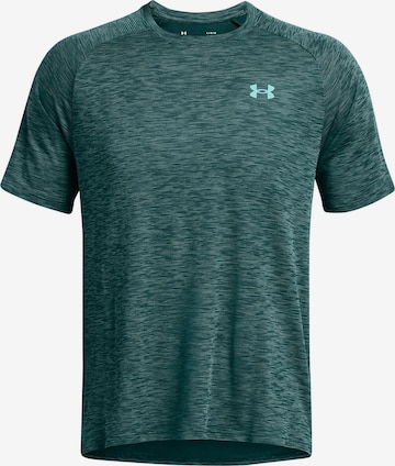 UNDER ARMOUR Functioneel shirt 'Tech' in Groen: voorkant