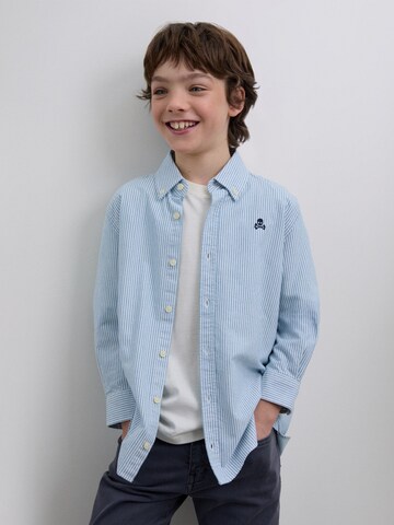 ScalpersRegular Fit Košulja ' ' - siva boja