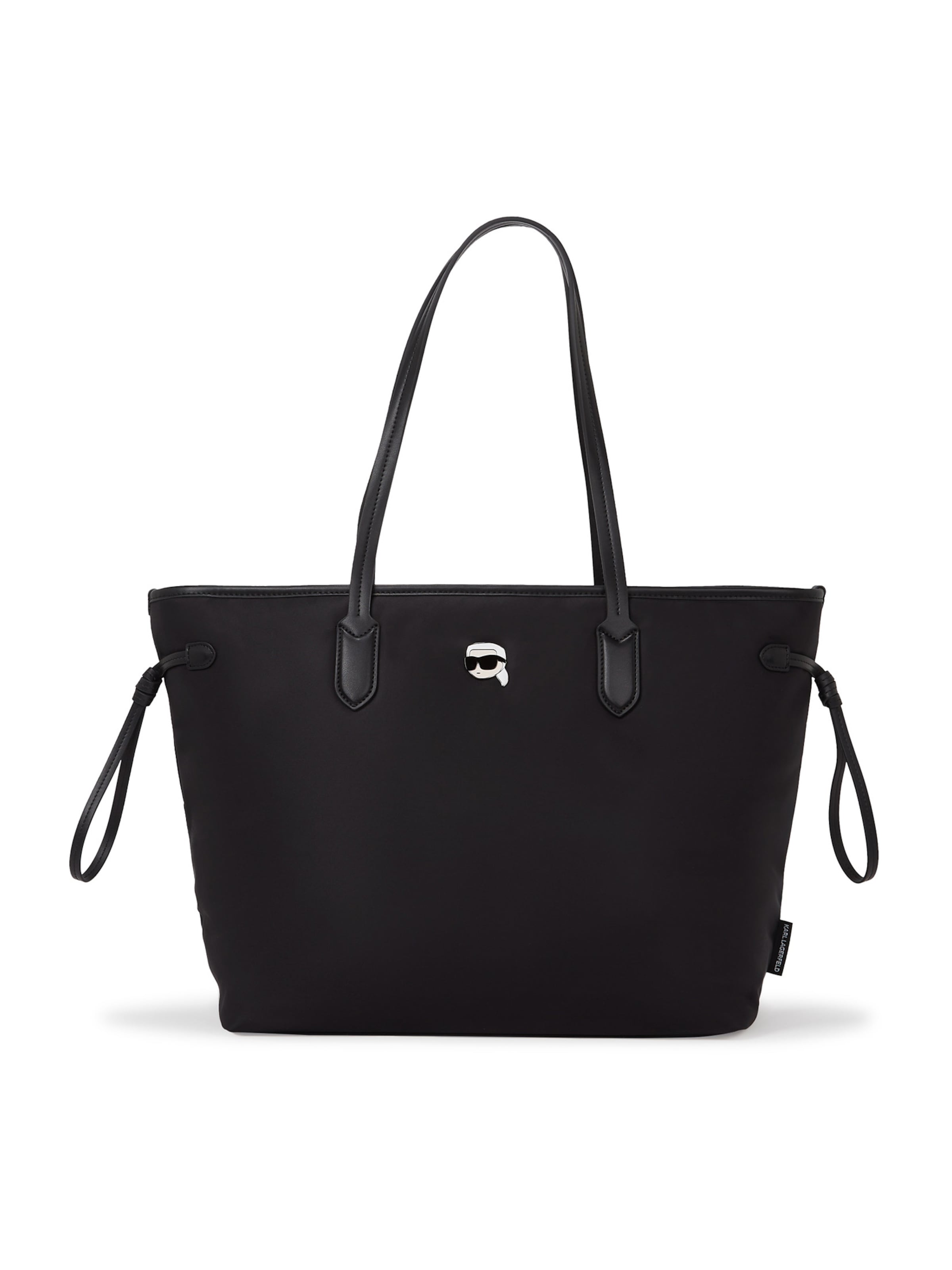 Karl Lagerfeld Torba shopper 'IKON' w kolorze czarny: przód