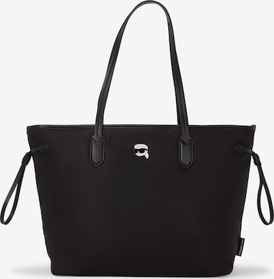 Karl Lagerfeld Ostoskassi 'IKON' värissä musta, Tuotenäkymä