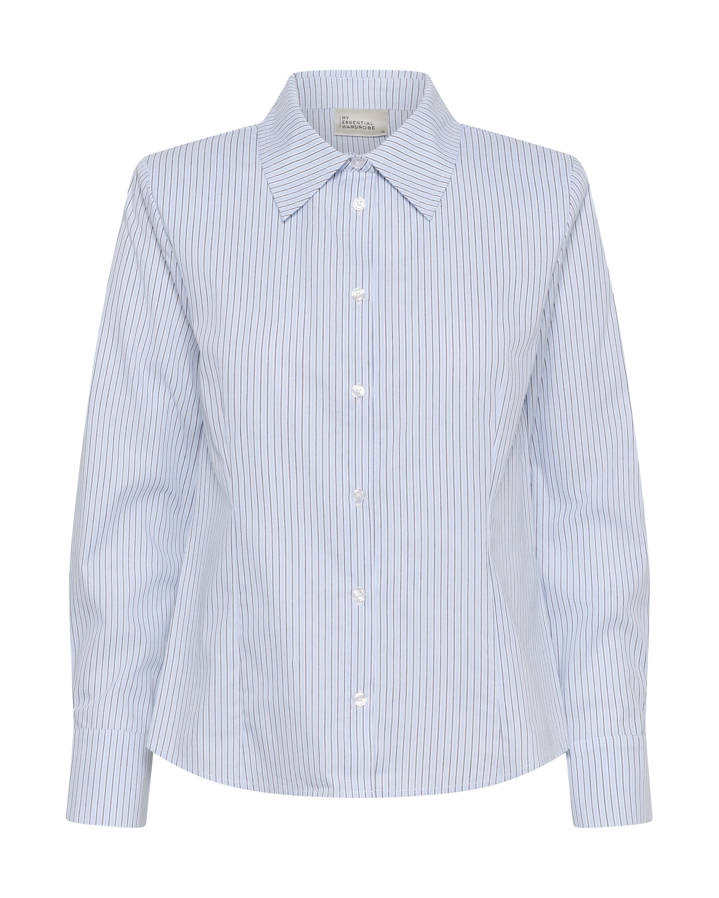 My Essential Wardrobe Shirt 'MWFeline' in Blue: front