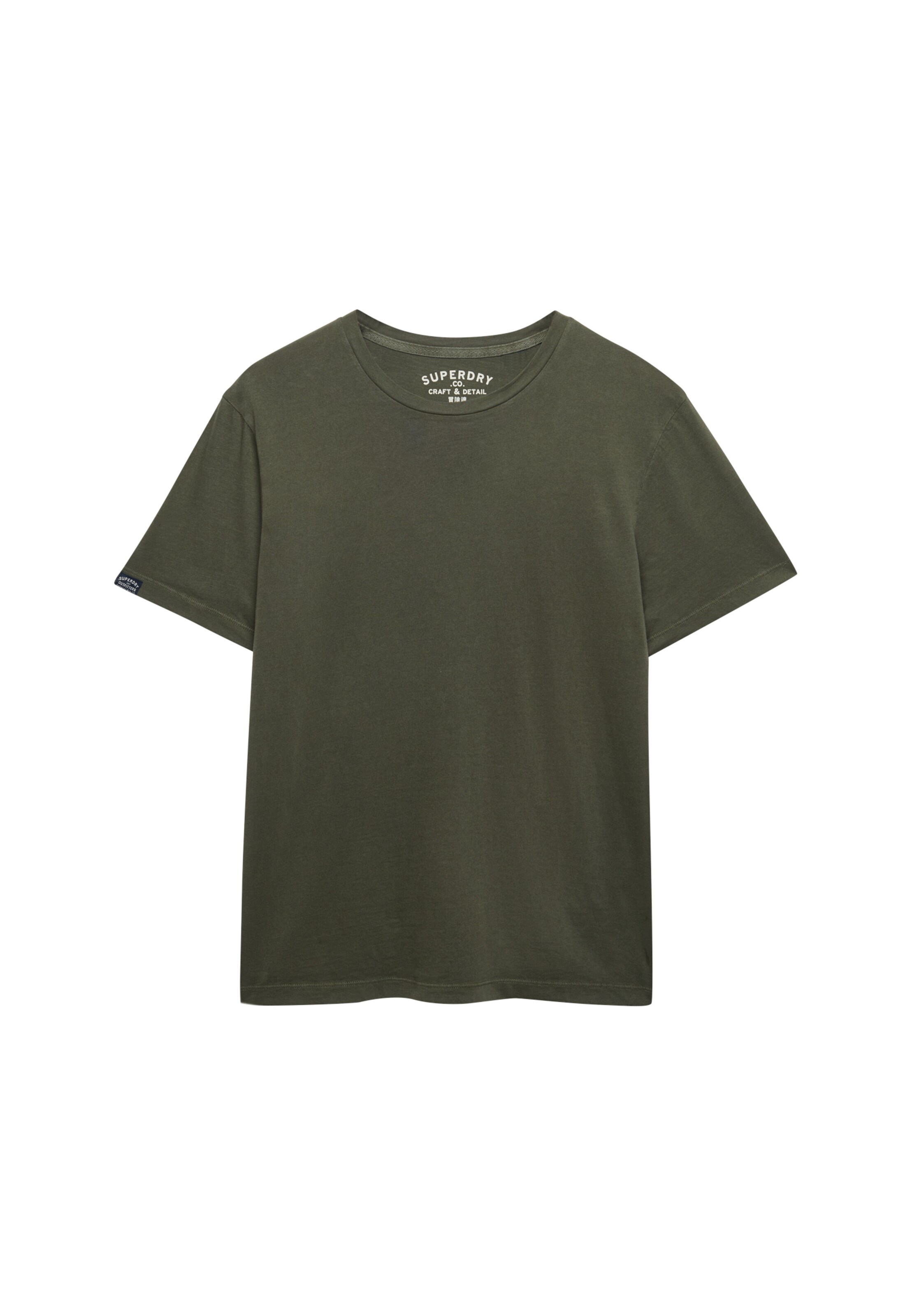 Superdry & Co T-Shirt 'Essential' in Grün: Vorderseite