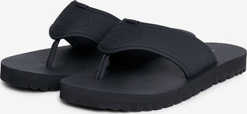 Calvin Klein Jeans Teenslippers in Zwart