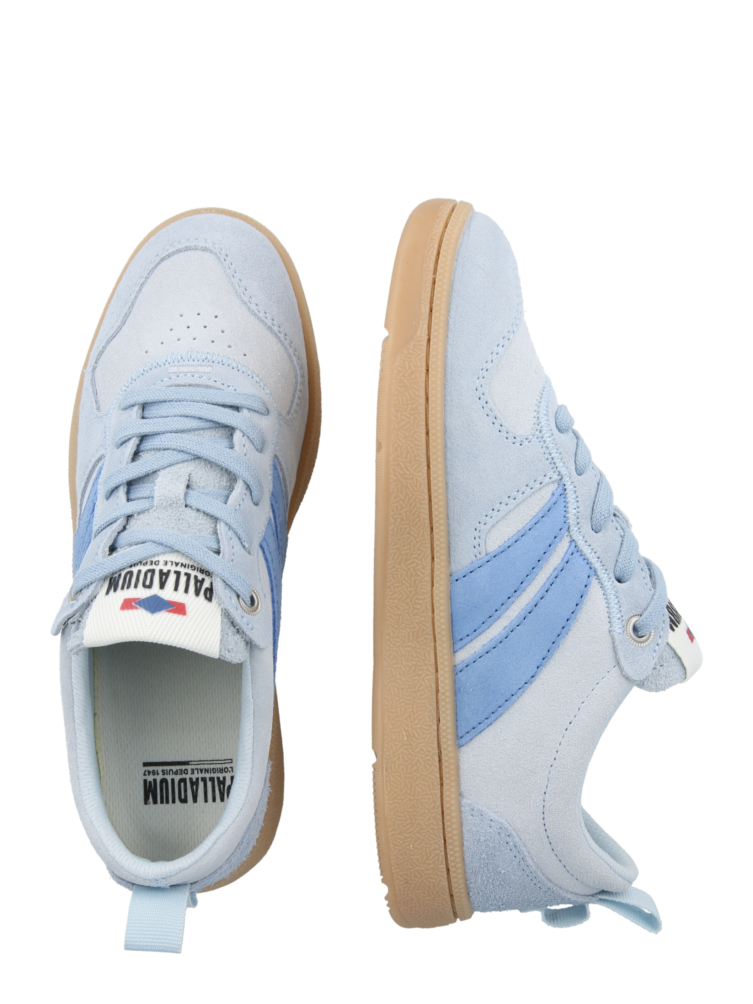 Palladium Sneaker 'PALLACUP FLAME' in Blau
