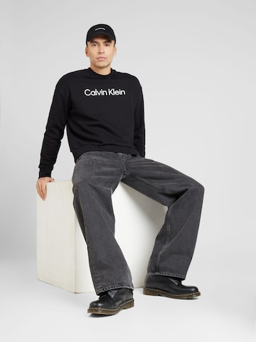 Calvin Klein Mikina 'HERO' - Čierna