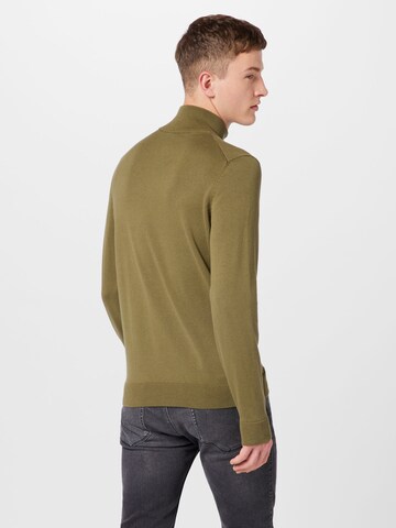 HUGO Sweater 'San Quintus' in Green