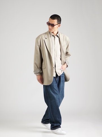 ANNARR Regular Fit Hemd 'ANRVOLUND' in Beige