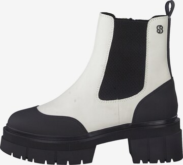 Chelsea Boots s.Oliver en blanc