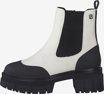 Boots chelsea di s.Oliver in bianco