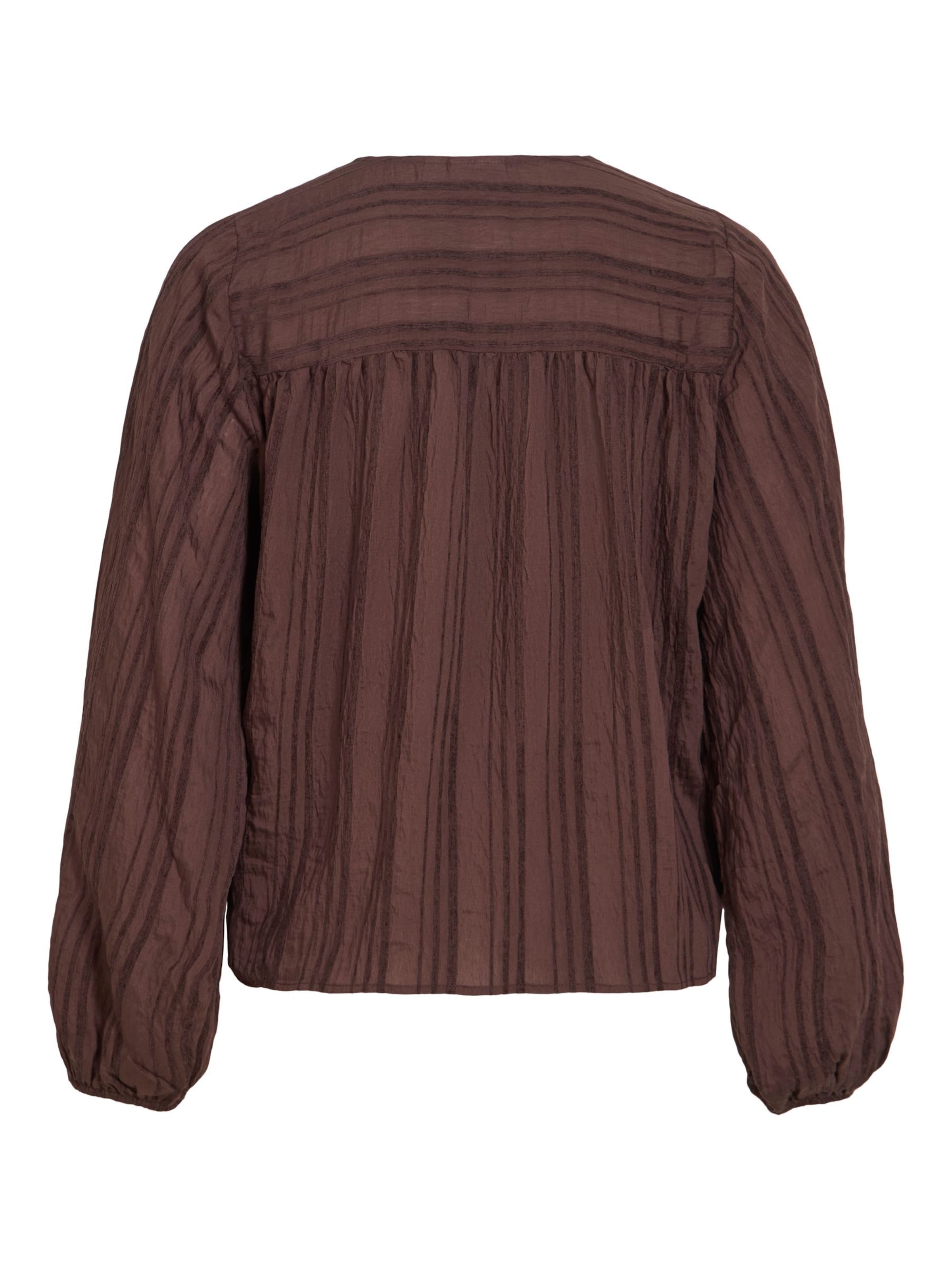VILA Blouse 'VIVera' in Bruin