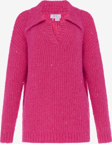 Pull-over IZIA en rose : devant