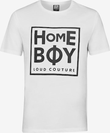 HOMEBOY Shirt ' T-Shirt TAKE YOU HOME TEE ' in White: front