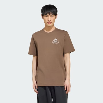 ADIDAS ORIGINALS - Camiseta 'Paris BG' en marrón: frente