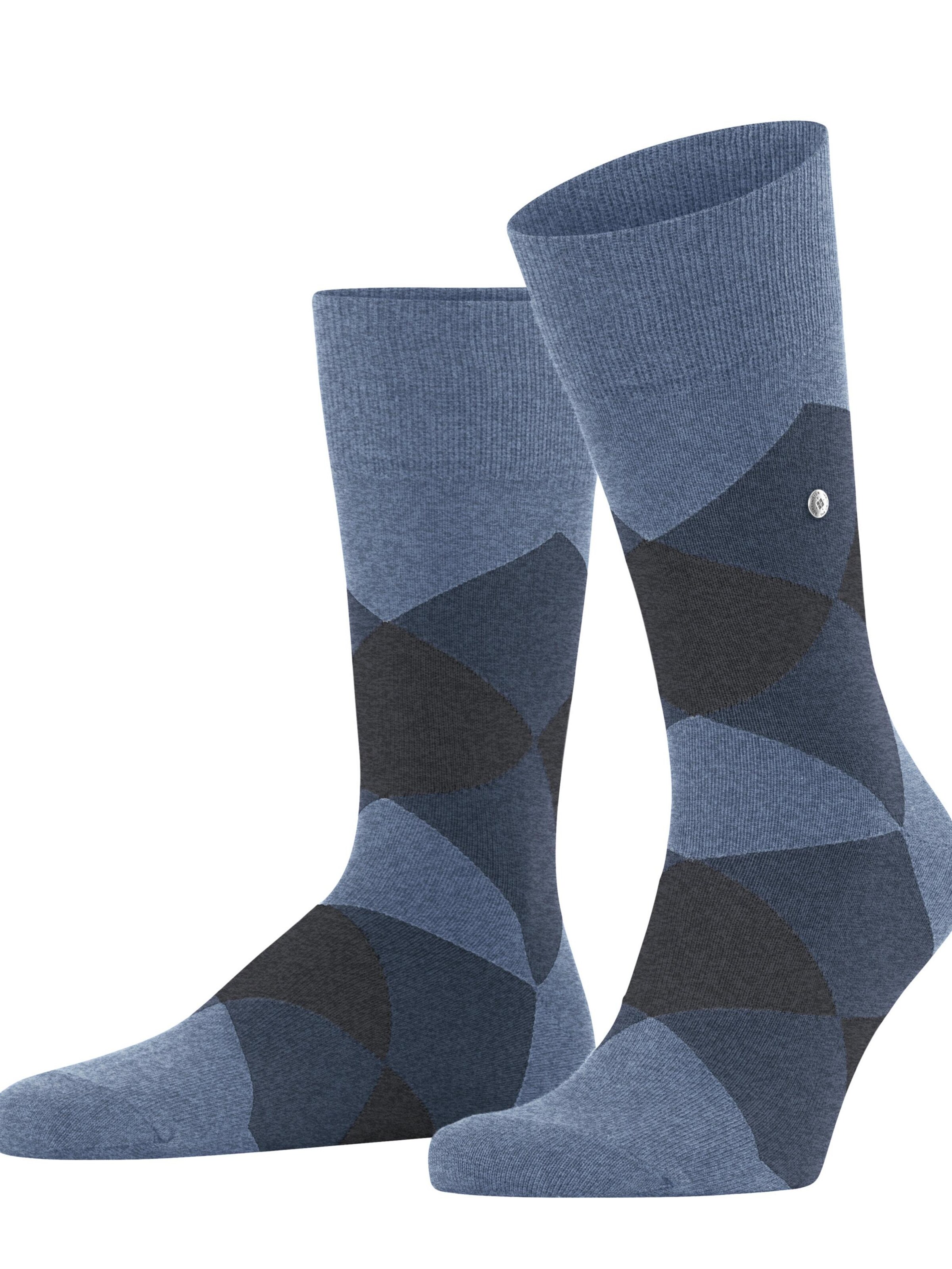 BURLINGTON Socken 'Clyde'‌‌ in Blau: Vorderseite