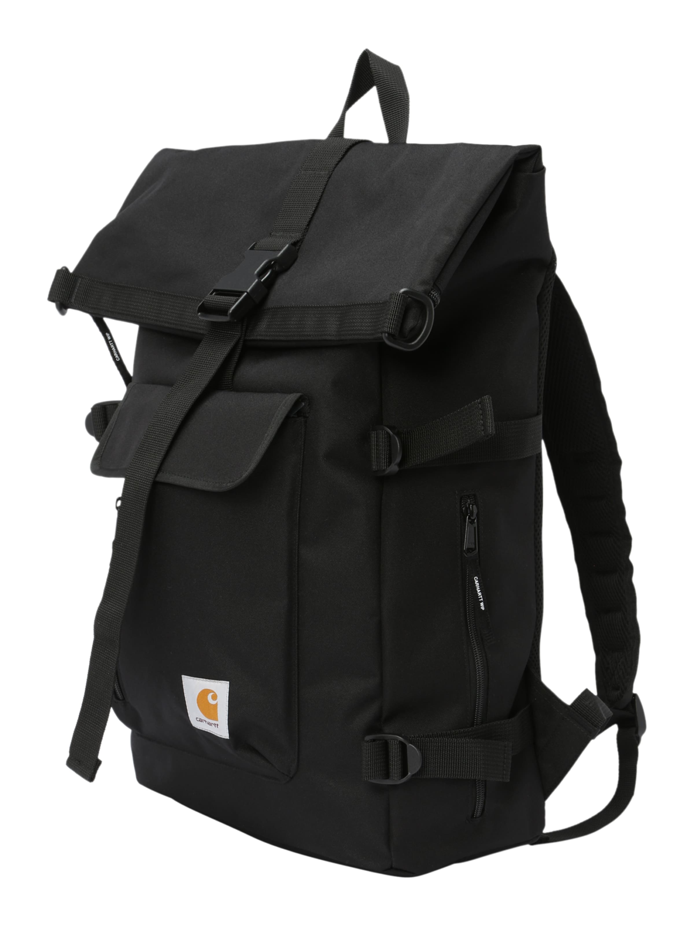 Carhartt WIP Batoh 'Philis Backpack' - Čierna: predná strana