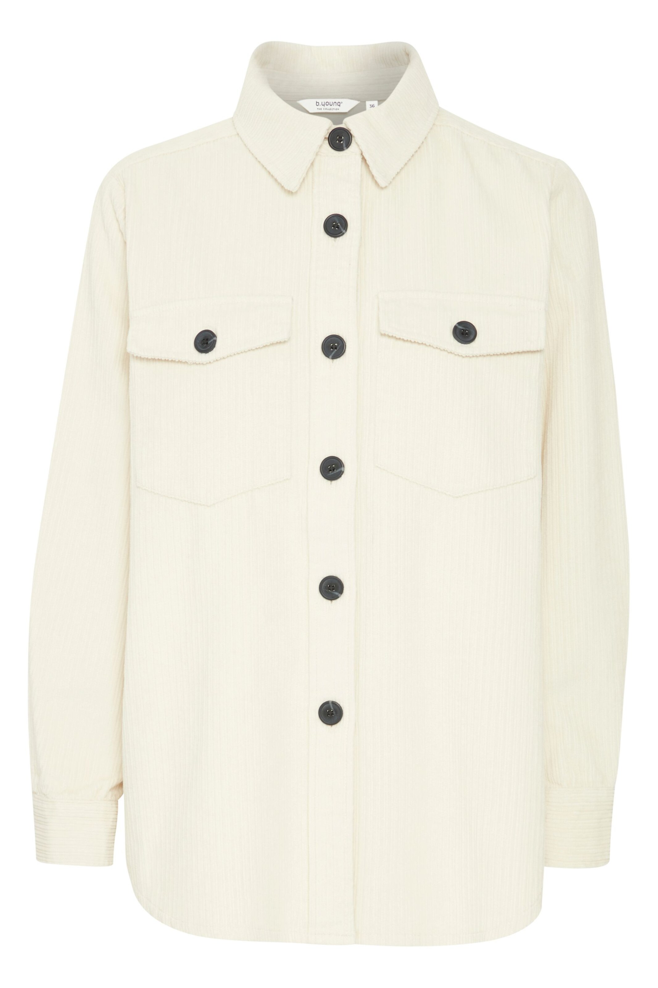 b.young Bluse i hvid: forside