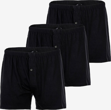 Yourbasics Boxer shorts in Black: front