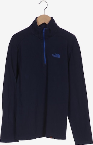 THE NORTH FACE Sweatshirt & Zip-Up Hoodie in S in Blue: front