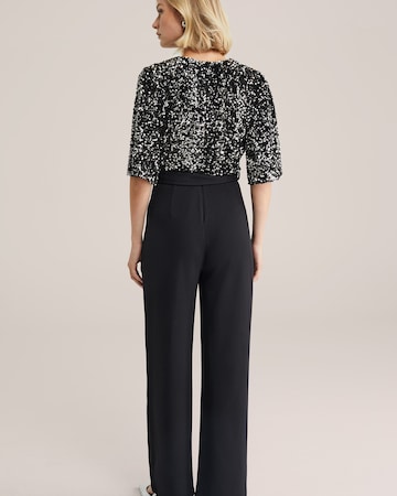 WE Fashion Jumpsuit in Schwarz