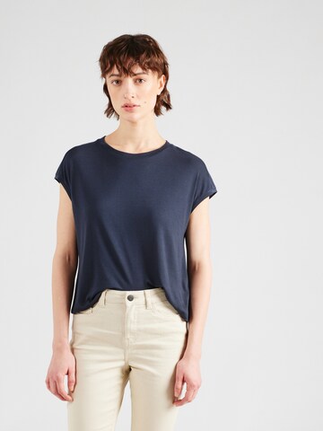 mazine - Camiseta 'Golden T' en azul: frente