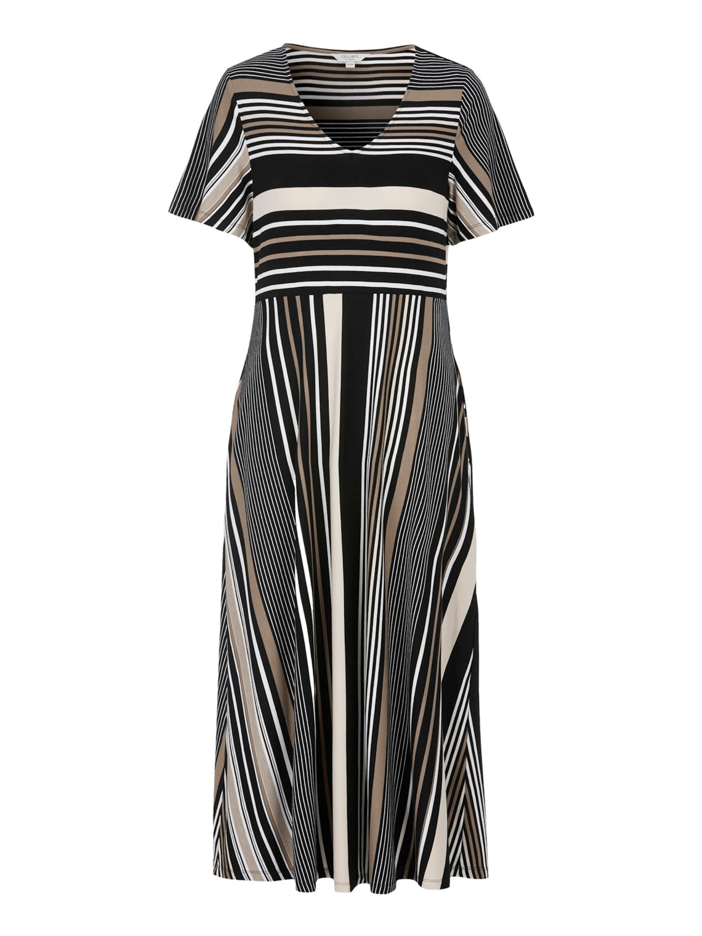 Cellbes of Sweden Jurk in Zwart: voorkant