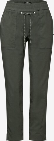 CECIL Pants 'Tracey' in Green: front