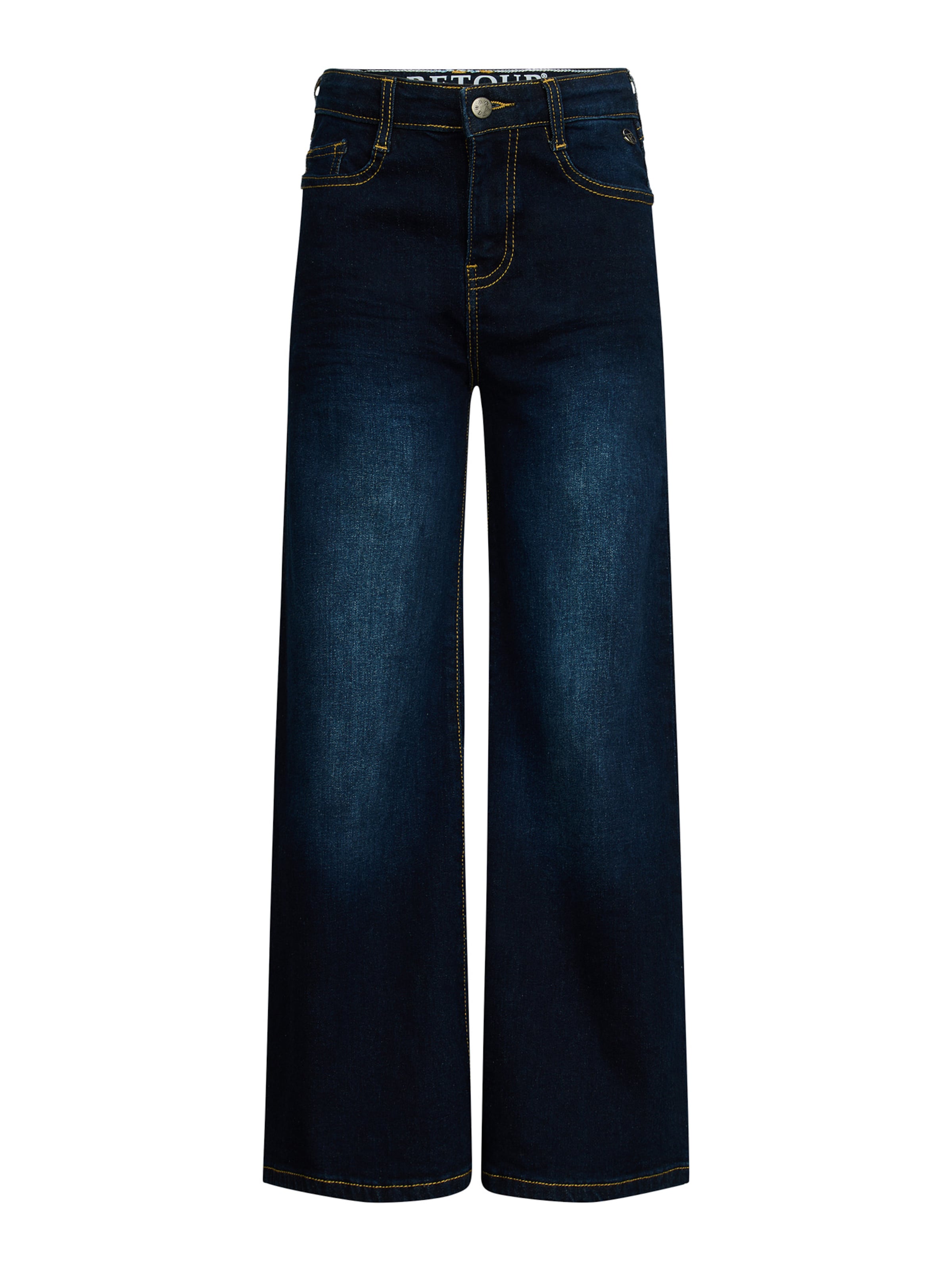 Retour Jeans Wide leg Jeans 'Celeste' in Grey: front