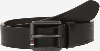 TOMMY HILFIGER Ceinture en marine / brun foncé / rouge / blanc, Vue avec produit