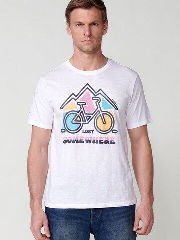 KOROSHI Shirt in White: front
