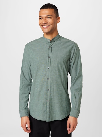 Regular fit Camicia 'Race' di BOSS Orange in verde: frontale