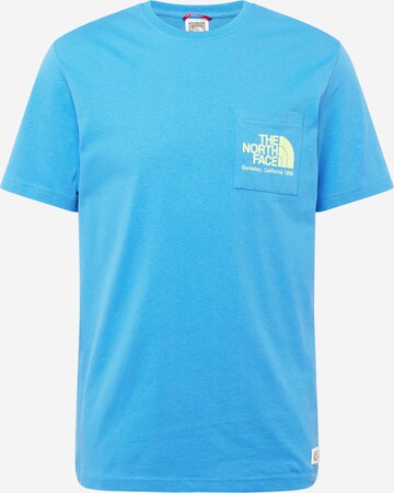 THE NORTH FACE - Camiseta 'BERKELEY CALIFORNIA' en azul: frente