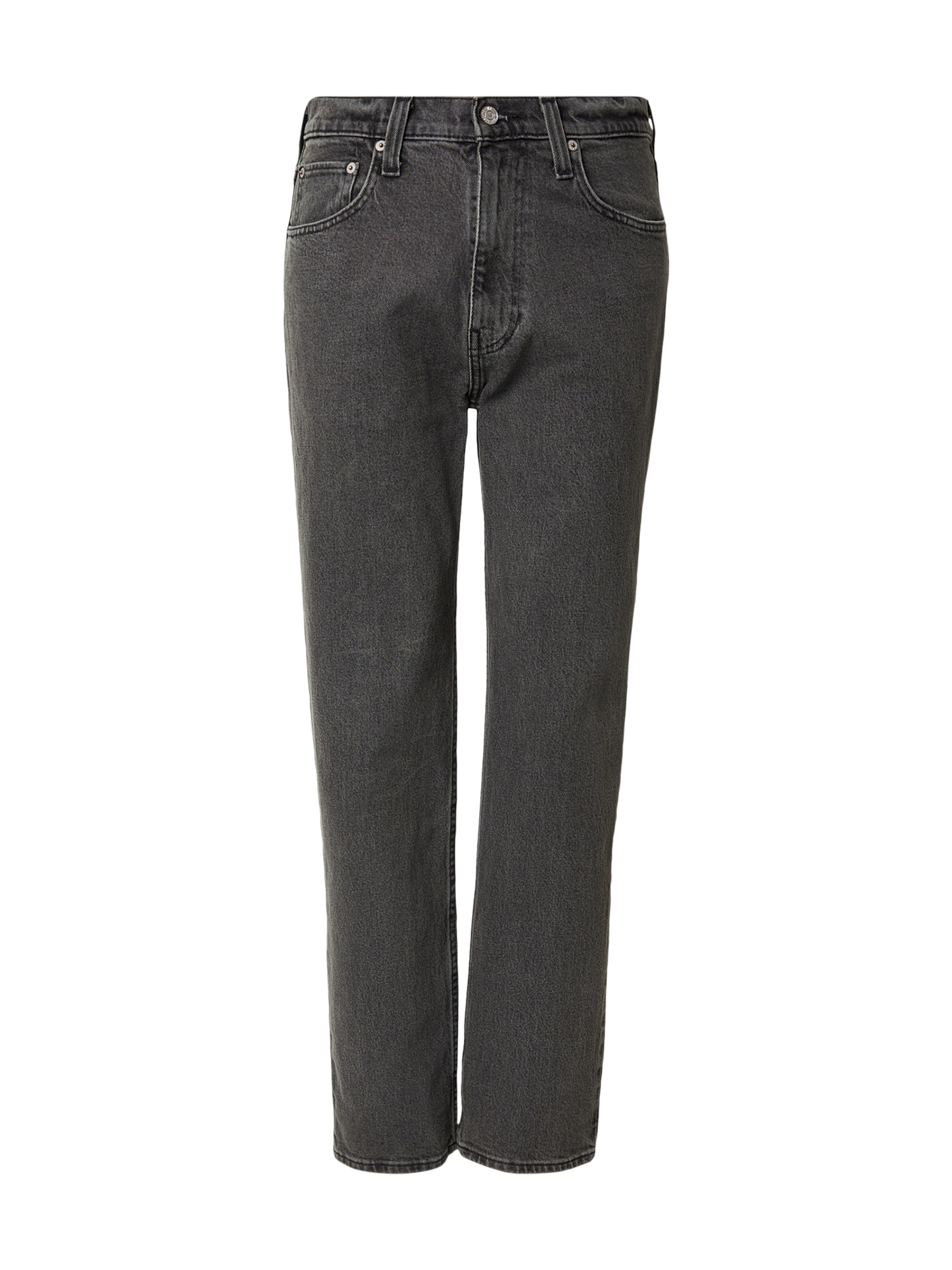 HOLLISTER Regular Дънки в черно: отпред