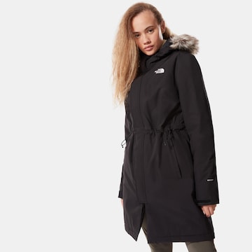 THE NORTH FACE Parka 'Zaneck' in Schwarz: predná strana