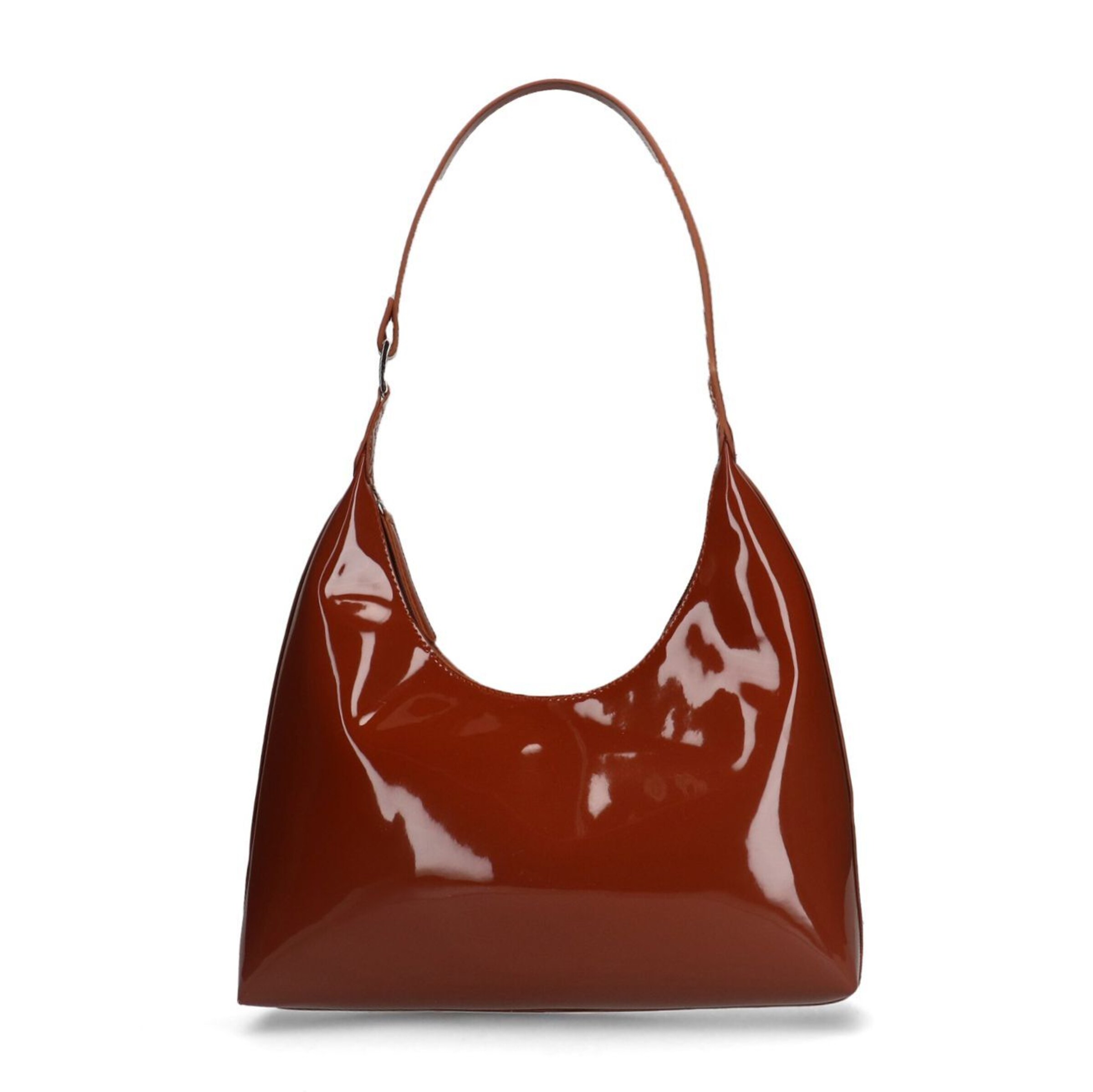 MANFIELD Schultertasche in Braun