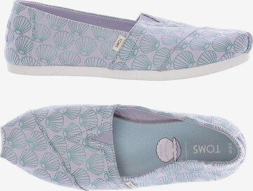 TOMS Flats & Loafers in 37 in Purple: front