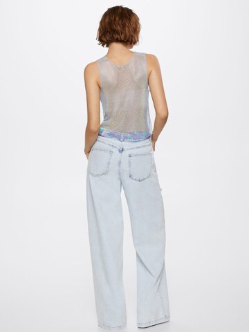 MANGO Top 'Lights' in Blau