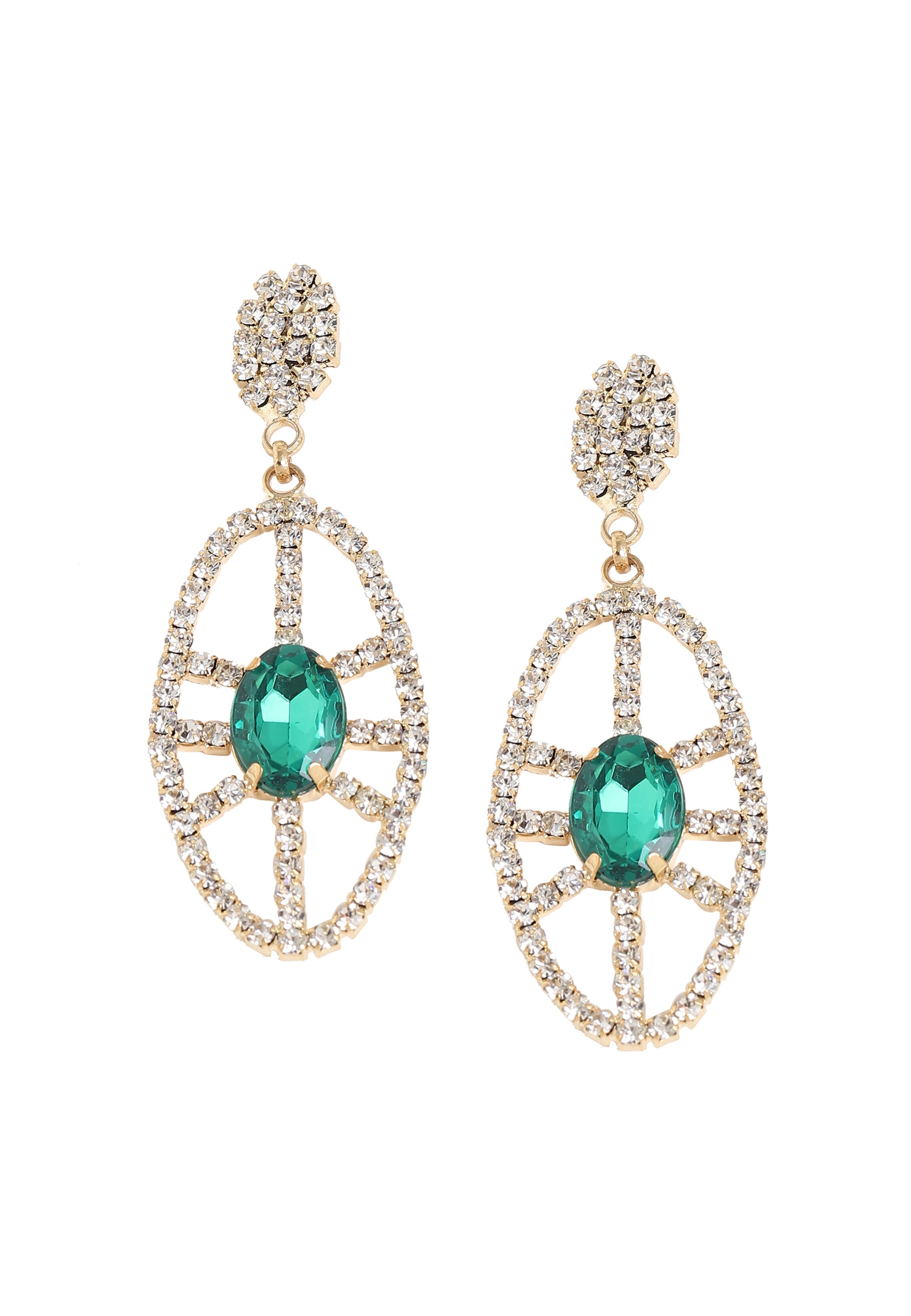 SOHI Earrings 'Gwenneth' in Mixed colors: front