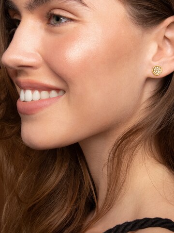 day berlin Earrings 'Duo' in Gold