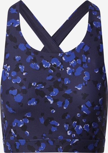 Sutien sport 'Anuki' ONLY PLAY pe albastru / gri grafit / gri deschis / negru, Vizualizare produs