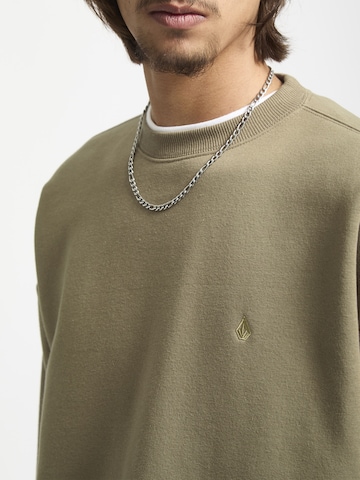 Volcom Sweatshirt 'SINGLE STONE' in Green