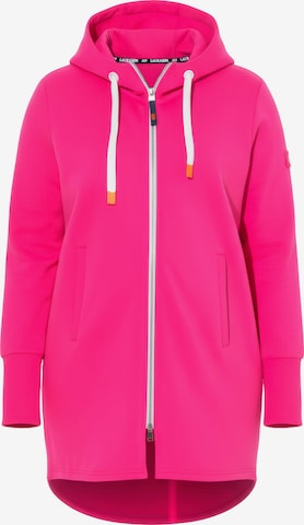 LAURASØN Sweatvest in Roze: voorkant