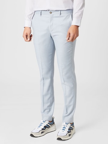 Coupe slim Pantalon à plis 'Solaris' JACK & JONES en bleu : devant