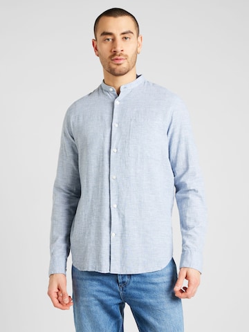 Matinique Regular fit Button Up Shirt 'Trostol China 4' in Blue: front