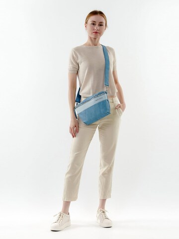 Emily & Noah Shoulder Bag ' E&N Bonnie ' in Blue: front