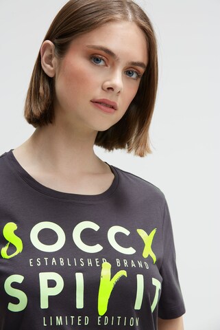 Soccx T-Shirt in Schwarz