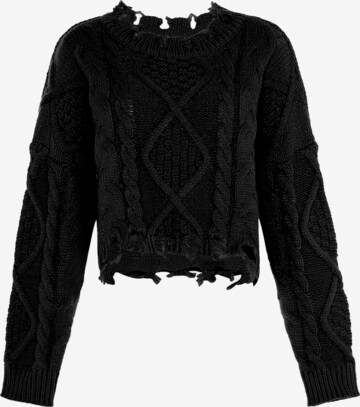 Pullover di MYMO in nero: frontale