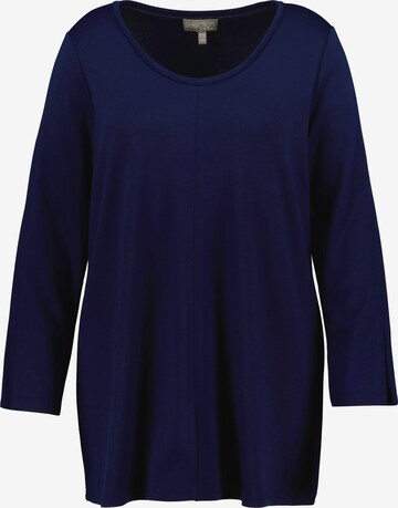 Ulla Popken Shirt in Blauw: voorkant